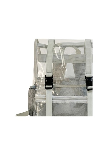 Suntek Kadınlar Ve Kızlar Için Şeffaf Sırt Çantası , Gri