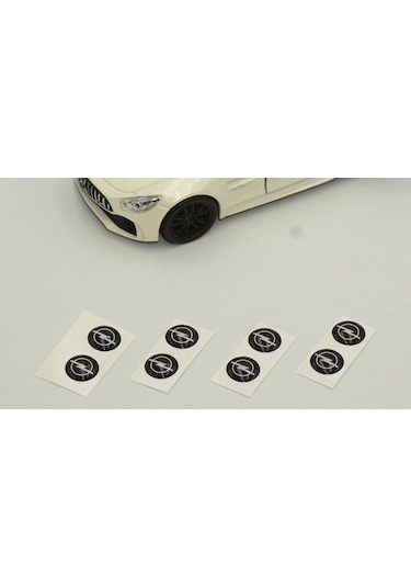 Opel Logo Jant Torpido Direksiyon 9Mm Damla Sticker Logo Seti