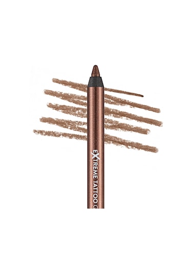 Flormar Extreme Tattoo Akmayan Kajal Göz Kalemi 001 Glitzy Brown