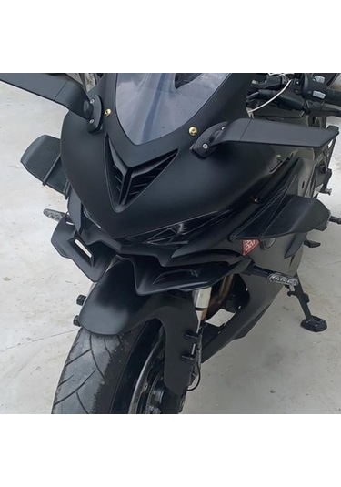Novahub Rüzgarlık Kanadı Evrensel Motosiklet Aksesuarı - Abs Malzemeli Spoiler & Kanat Seti 56794182