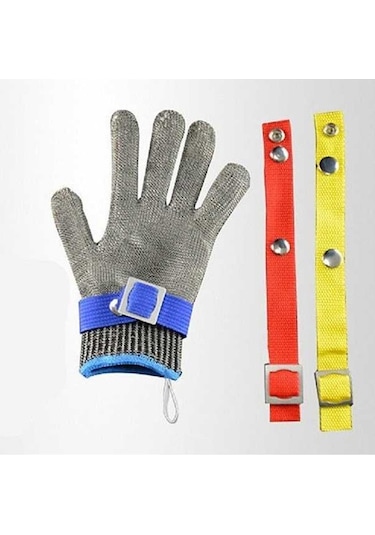 Trendooze Paslanmaz Çelik Eldivenler - Mavixs Kesici Güçlü Bahçecilik Eldiven