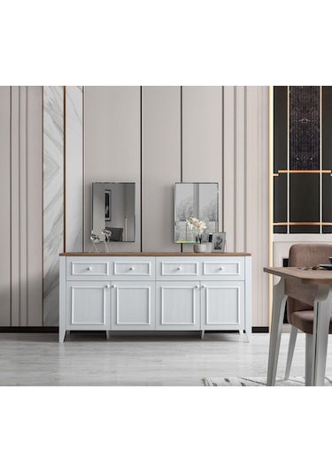Yalı Modern Dolaplı Çekmeceli Konsol 180 45 84