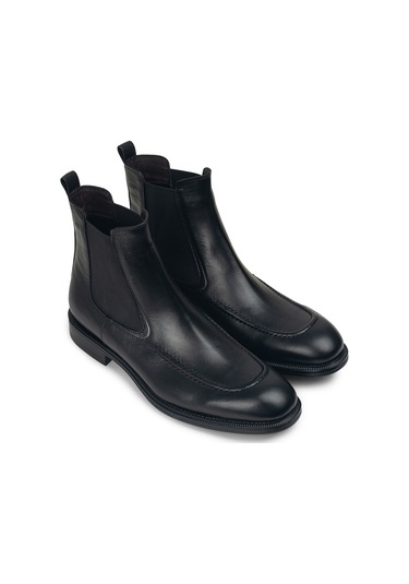 Deery Hakiki Deri Siyah Erkek Chelsea Bot - 01953msyhc01 Siyah