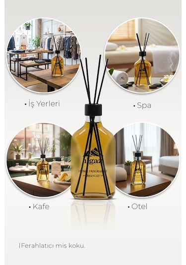 Mango Bambu Çubuklu Oda Kokusu 200 Ml Xl Red Diffuser Mango