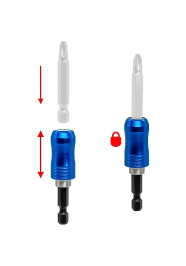 Pro-scr 16306 Hızlı Manyetik Bits Tutucu 1/4" X 60 Mm 60 MM