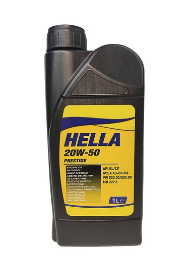 Hella Prestige 20W-50 Motor Yağı 1 L