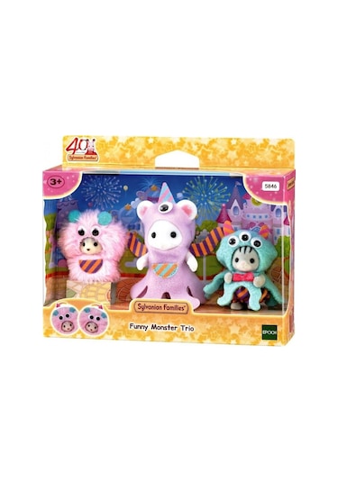 5846 Sylvanian Families Komik Canavar Üçlüsü +3 Yaş