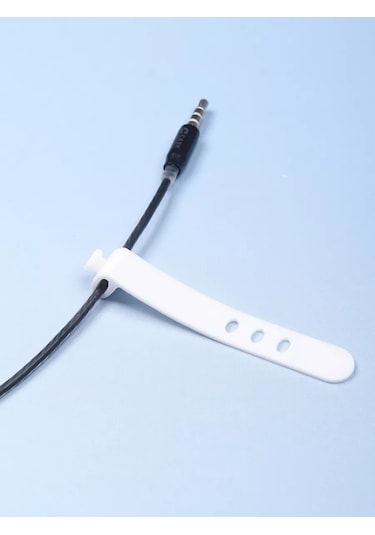 Wallard 10 Adet Beyaz Silikon Kablo Kelepçeleri 226957146