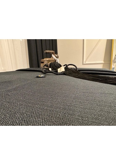 Nivemeshome Keten Trend Masa Örtüsü Antrasit Apm Çok Renkli