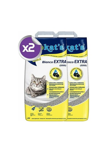 Biokat's Bianco Extra Bentonit Kedi Kumu 2 x 10 L