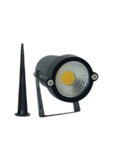 12w Çim Armatürü, Yeşil Işık, Siyah Kasa Hs 3895 Siyah