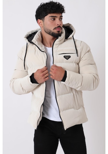 Cep Fermuarlı Armalı Nova Kışlık Şişme Mont Pldp 2959-nm 50451 Haki