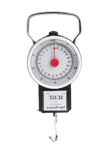Ulzyvf Ve Ve Uygun Tartımı Ölçüm Ölçek Mutfak Lbs Kg/50 Kancası İle İçin Beyaz Bandı Balıkçılık Balık Asılı 22 İe Beyaz