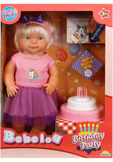 40021 Bebelou Doğum Günü Bebek 40 cm
