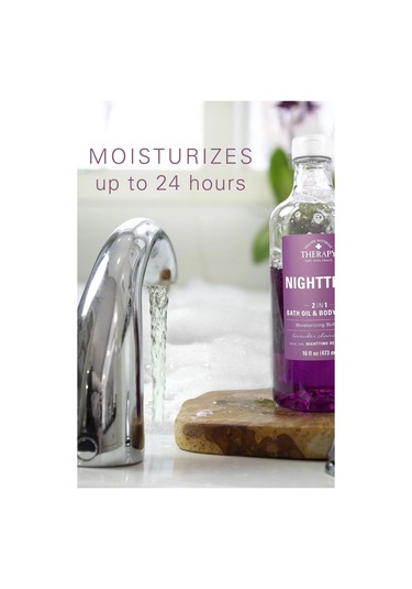 Village Naturals Therapy Nigttime Banyo Yağı + Vücut Şampuanı 473ml Lavanta