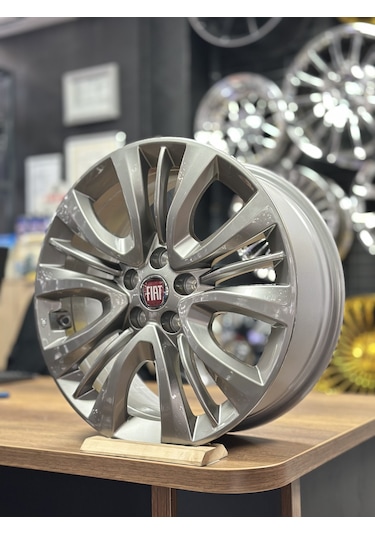 Sıfır Opar 16 İnç 5x98 Fiat Egea, Doblo, Fiorino Füme Jant Takımı