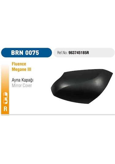 Ayna Kapağı Sağ Fluence