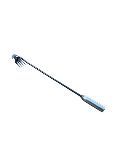 Singree "4 Dişli Yabani Ot Çekme Aleti - Bahçe Ve Tarım İçin Dayanıklı Mangan Çelik Yabancı Ot Temizleme Aracı"