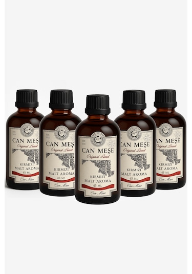 Can Meşe Tek Kullanımlık Kırmızı Malt Aroma 5 x 45 ML