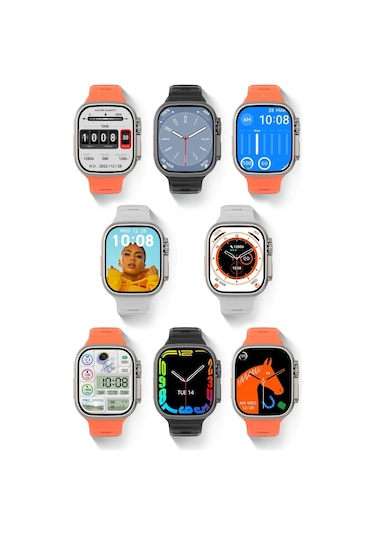 Teknomila GS8+ Ultra 8 Plus Akıllı   Saat (İthalatçı Garantili)