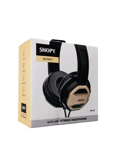Appa Snopy Sn-101 Bonny Gold Pc- Telefon Mikrofonlu Kulalklık
