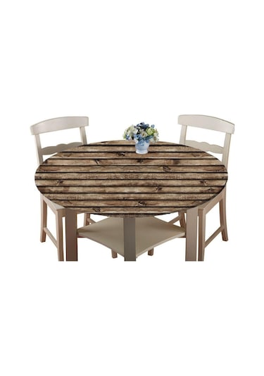 Suntek Su Geçirmez Masa Örtüsü İçin 120 Cm Yuvarlak C