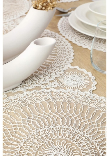 Bilgiçler Amerikan Servis Supla Ve Runner Seti 6 Kişilik 7697499359695