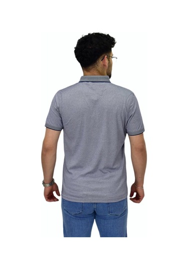 Erkek Polo Yaka Merserize Tişört 1000 Bgl-st04532 İndigo