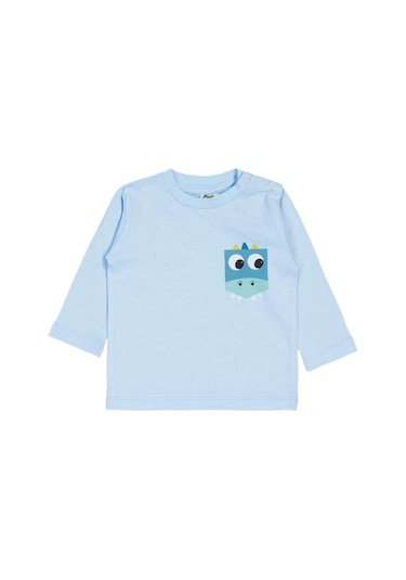 Civil Baby Dıno Baskılı 3'lü Set 6-18 Ay Sweatshirt Çok Renkli