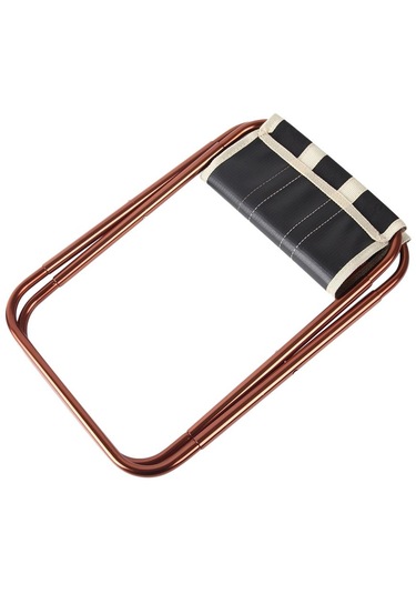 Homyl Taşınabilir Katlanır Tabure Sandalye + Taşıma Siyah Siyah Çok Renkli