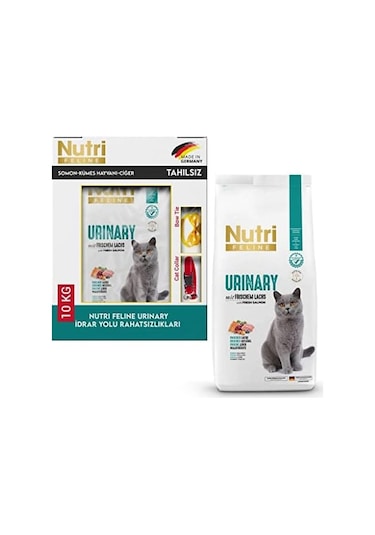 Nutri Urinary Tahılsız İdrar Yolu Problemli Kedi Maması 10 Kg 103 Ivory