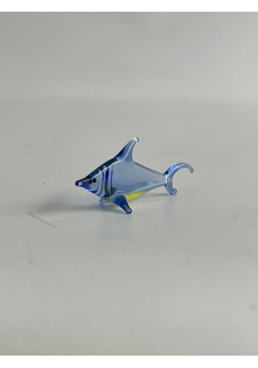 El Yapımı Mini Murano Cam Balık Biblo A111-03