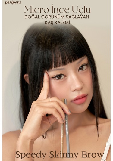 Peripera Speedy Skinny Brow 7 Ash Brown