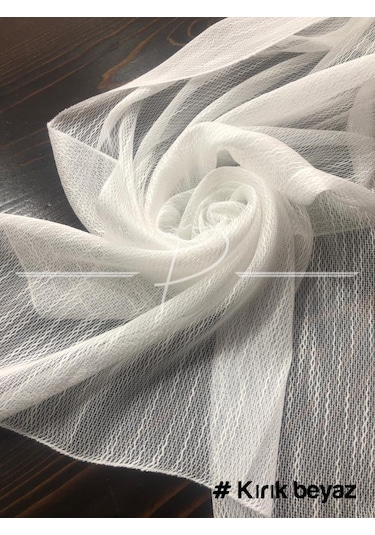 Tül Perde Nire Desen Düz Armür Etek Kurşun Sarım 4 Renk Çok Renkli