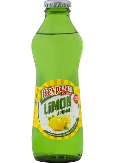 Beypazarı Limon Aromalı Maden Suyu 200 Ml X 24 Adet