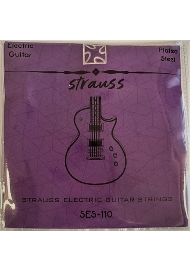 Strauss SES-110 0.10 Elektro Gitar Takım Tel