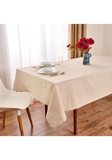 Evidea Soft Earthy Masa Örtüsü - Bej - 140x200 Cm Bej