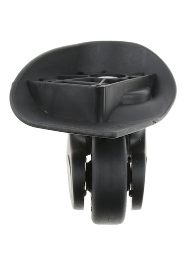 Suntek 1 Çift A20 Dilsiz Döner Tekerlekler Bavul Seyahat Için Siyah