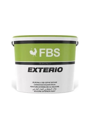 Fbs Exterio Silikonlu Dış Cephe Boyası 2.2 Lt Kiremit Renk