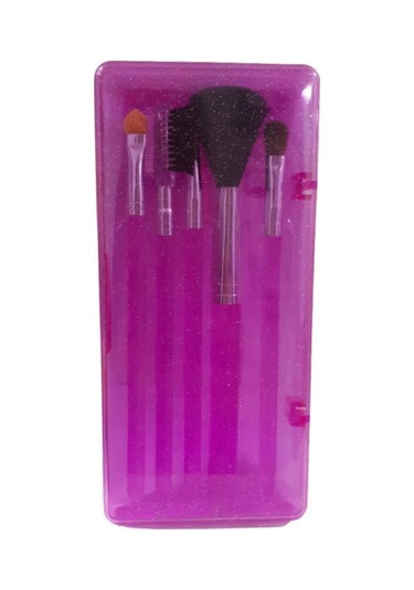 Esterella Makyaj Fırça Set Fuşya Kutulu
