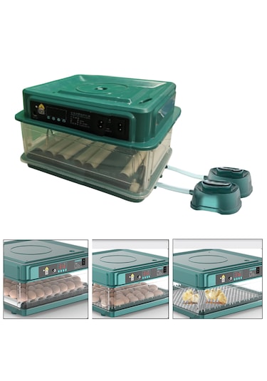 Kuluçka Makinesi Otomatik Civciv Kaz Tavuğu 12-yumurta