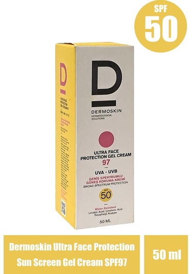 Dermoskin Ultra Face Protection Sun Screen Gel Cream SPF97 50 ML