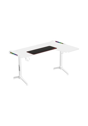 Twısted Minds Warrıor Tm-y-rw-rgb L Design Oyuncu Masası -Beyaz