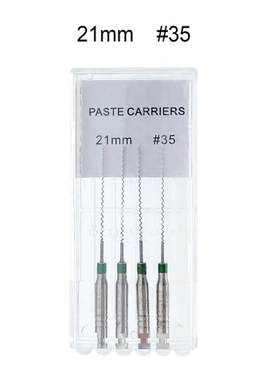 Well Ck 4 Adet/kutu 21/25mm 25-40 Diş Döner Macun Taşıyıcıları Spiral Dolgu Lentulo Çeşitli Motor Dolum Macunu Diş Hekimliği Aracı Black Chına