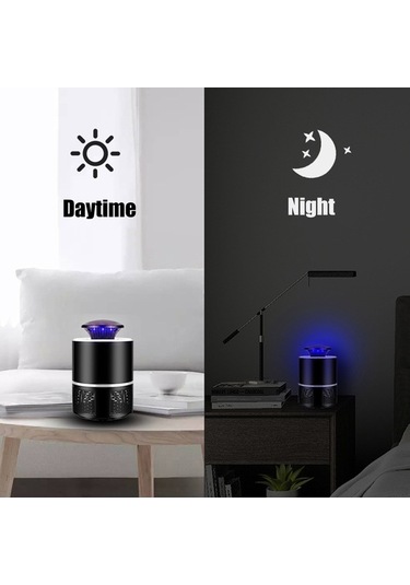 Ulzyvf Böcek Öldürücü Lamba - Sessiz Akkor, Usb, Kokusuz, Güçlü 360 Led -