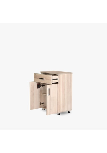 Çok Amaçlı Set Altı Dolap Beyaz Erik 60x60 Cm Hard Parlak Suntal