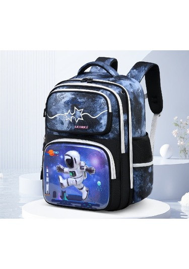 Happychildhood İlköğretim Okulu Okul Çantası Kadın Kuromi Üç Dört Çocuk Kız Kız Hafif Omurga Siyah Küçük Boy