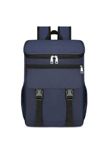 Novahub Büyük Kapasiteli İzole Soğutma Sırt Çantası, Su Geçirmez Piknik Soğutucu, Mavi A Çok Renkli Model Çok Renkli