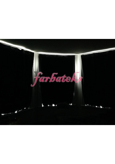 Siyah Güneşlik Perde - Karartma Perde - Blackout Perde Siyah