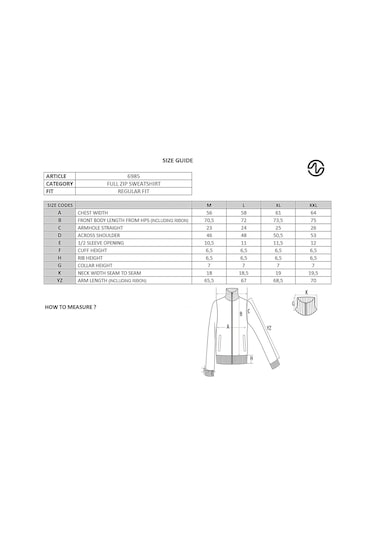 Arma Erkek Regular Fit Selanik Kumaş Dik Yaka Fleto Cepli Basic Sweatshirt Kazak K30324698502 Füme - Gri Arma Erkek Regular Fit Selanik Kumaş Dik Yaka Fleto Cepli Basic Sweatshirt Kazak K30324698502 Füme - Gri